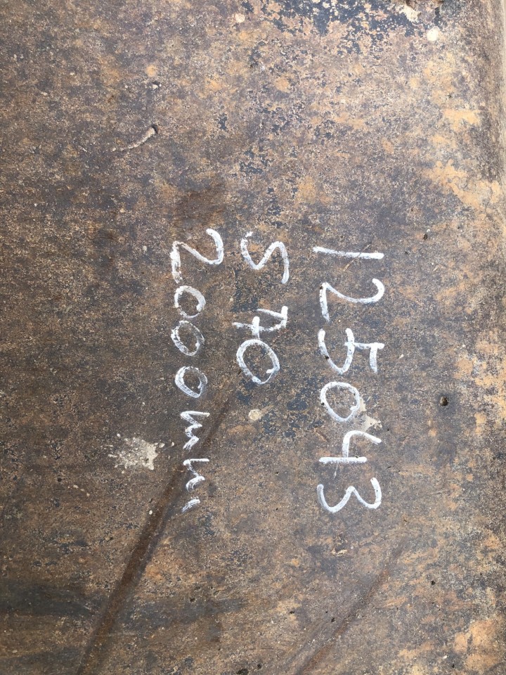 2000mm Planerskovl, fast koniske sider